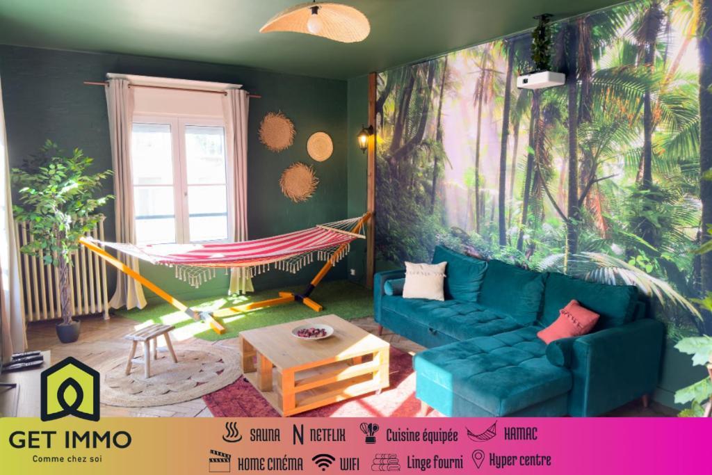 Jungle Urbain- Sauna - Cine - Hamac - Hyper Centre อาเมียงส์ ภายนอก รูปภาพ
